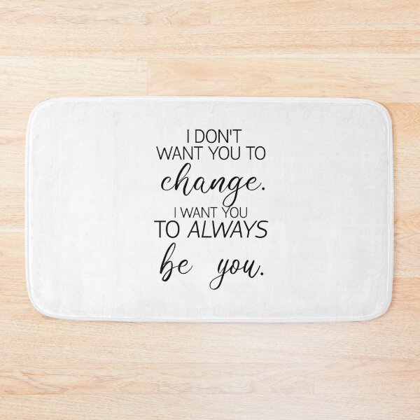 Item preview, Merlin-Inspired "I Don't Want You to Change" designed and sold by mulberrydragon.