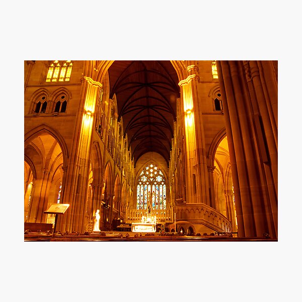Item preview, St Mary's Cathedral Interior designed and sold by Melissa Chinn.
