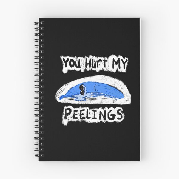 Item preview, You Hurt My Peelings Crying Blue Banana Lying Down designed and sold by SubtleSplit.