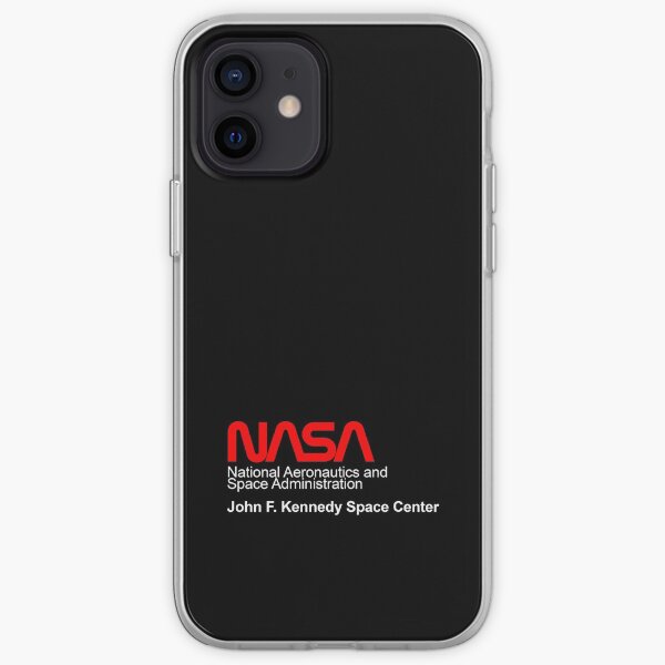NASA Capsule (Space Voyager) ALL-BLACK iPhone Soft Case