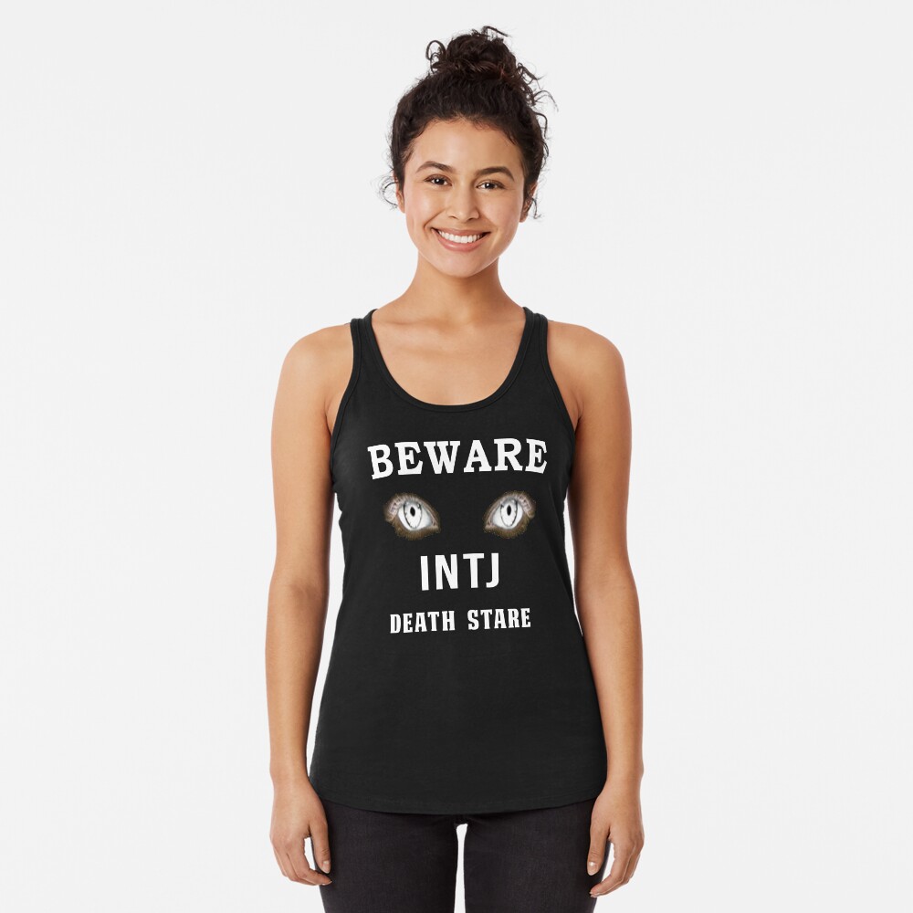 Beware INTJ Death Stare Art Board Print for Sale by frigamribe88