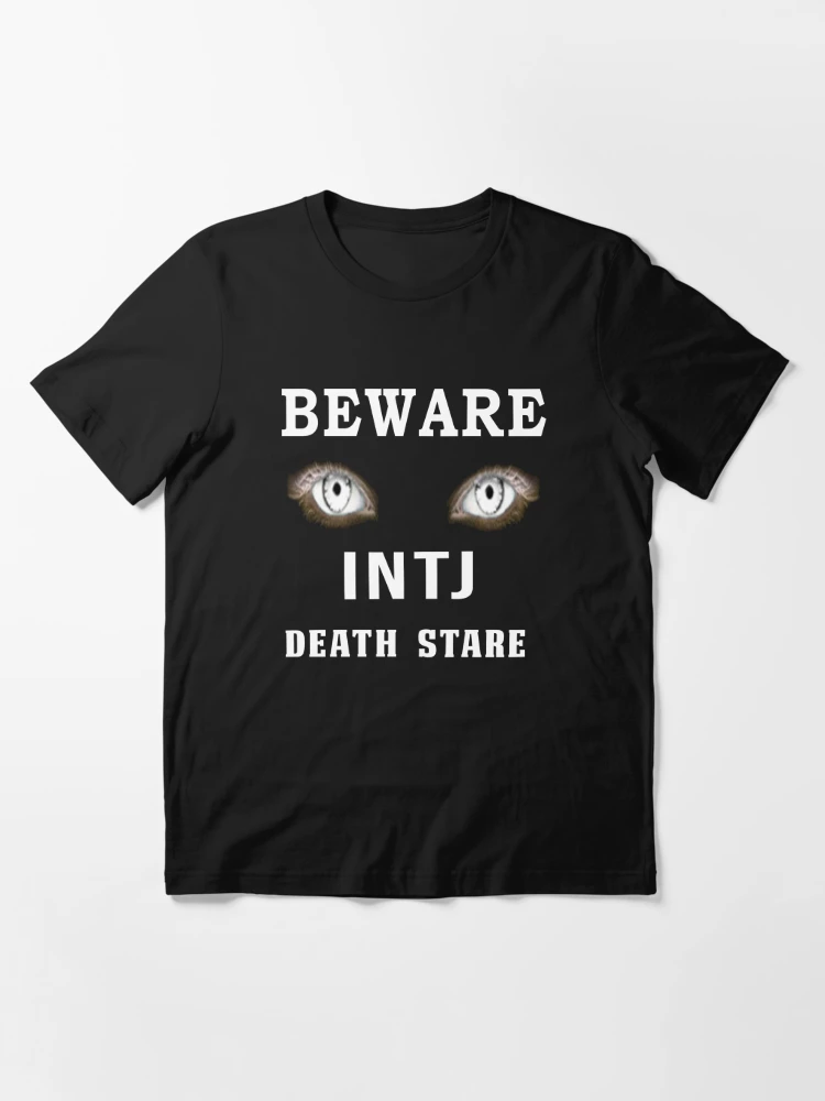 Beware INTJ Death Stare Art Board Print for Sale by frigamribe88