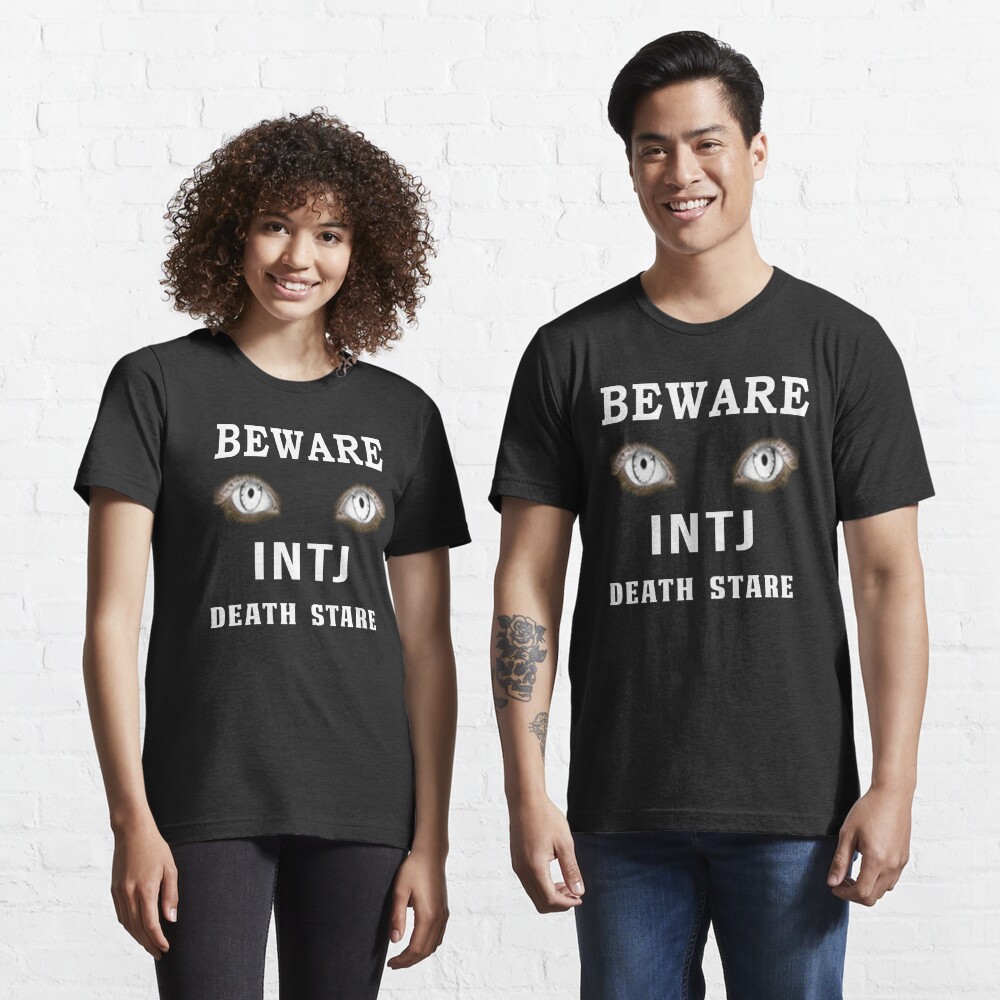 Beware INTJ Death Stare Art Board Print for Sale by frigamribe88