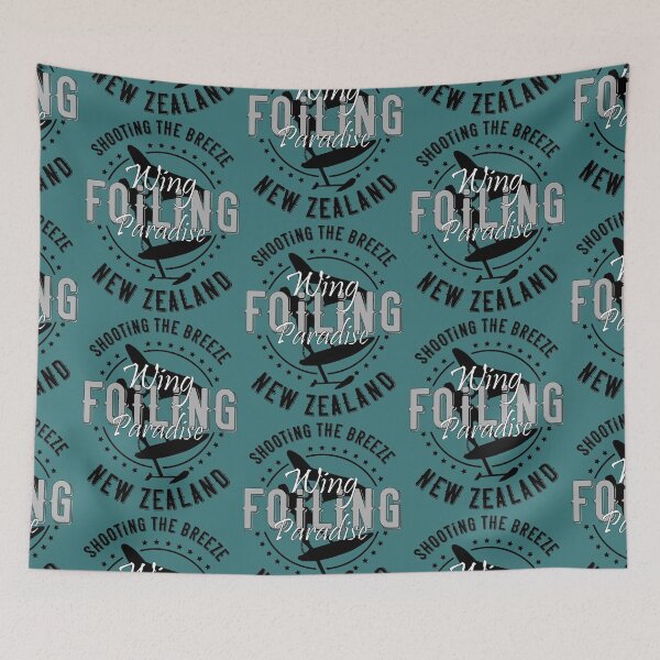 Item preview, Wing Foiling paradise New Zealand designed and sold by bluehair.