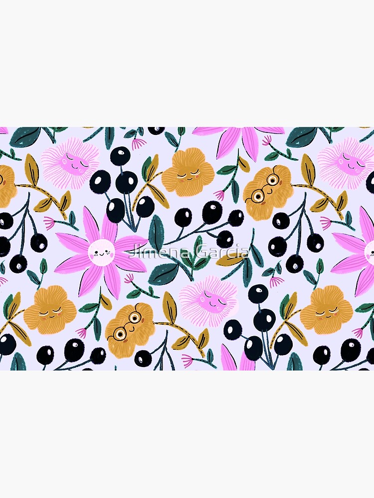 Happy delightful flower garden by Jime-Creates