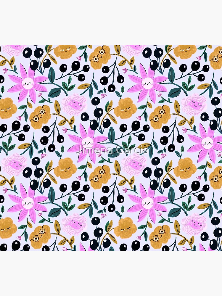 Happy delightful flower garden by Jime-Creates