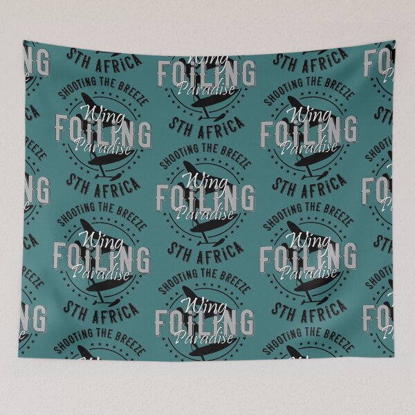 Item preview, Wing Foiling paradise Sth Africa designed and sold by bluehair.