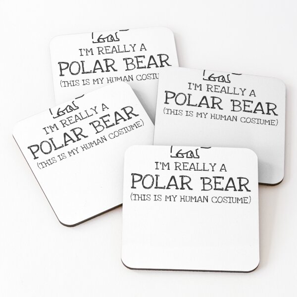 Item preview,   Im Really A  Polar Bear This Is My Human Costum designed and sold by The5thDesign.