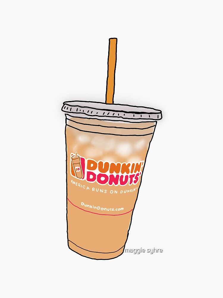 Dunkin' Dounts' iced coffee by maggiesyhre