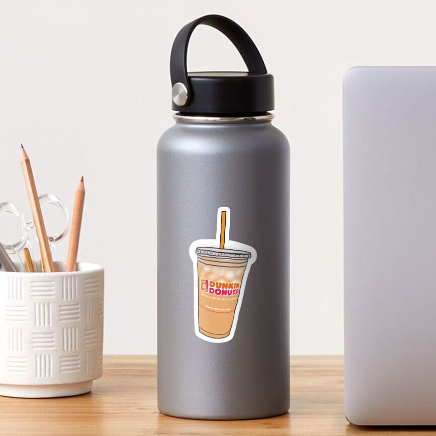 Dunkin' Dounts' iced coffee Sticker
