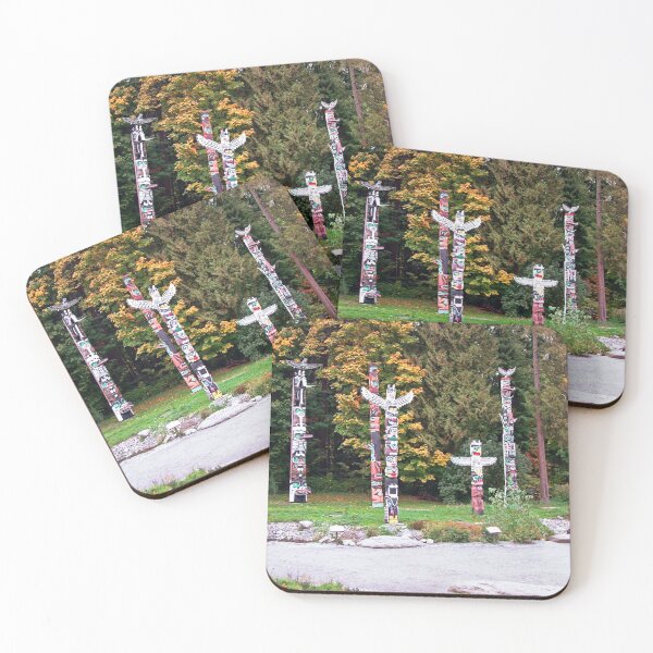 Item preview, Stanley Park Totem Poles designed and sold by AnnDixon.