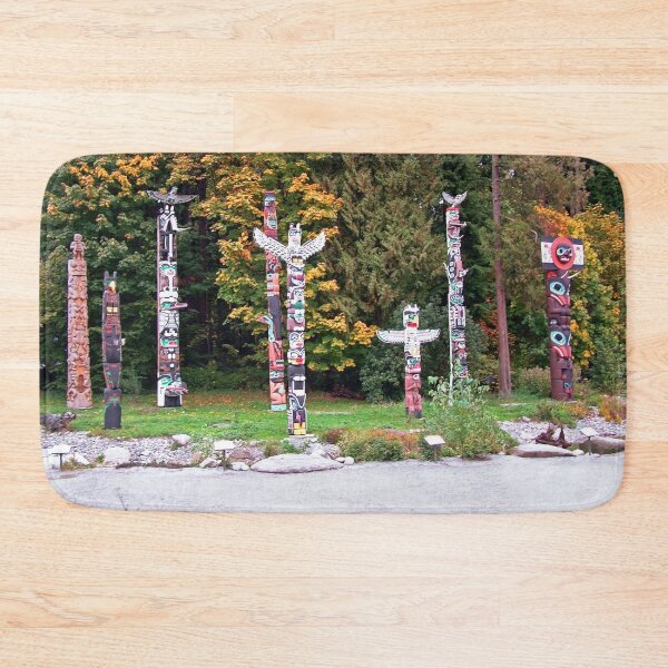 Item preview, Stanley Park Totem Poles designed and sold by AnnDixon.