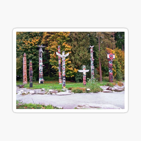 Item preview, Stanley Park Totem Poles designed and sold by AnnDixon.