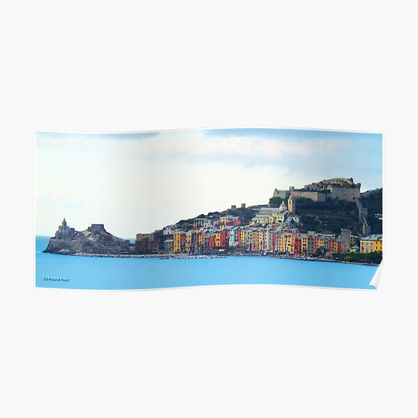 A View of Porto Venere Poster