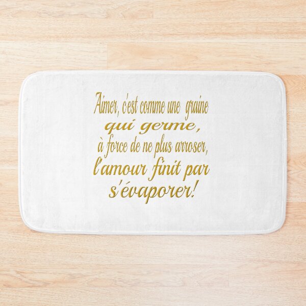 Item preview, Quote: Love - Love is like a seed that germinates, by not watering anymore, love ends up evaporating! designed and sold by Ralek.