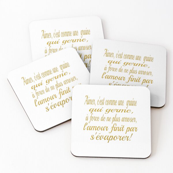 Item preview, Quote: Love - Love is like a seed that germinates, by not watering anymore, love ends up evaporating! designed and sold by Ralek.