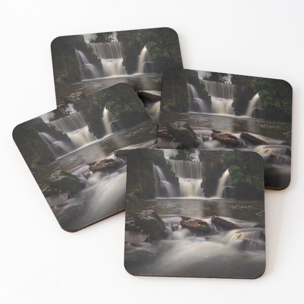 Item preview, A misty day at the waterfall in Penllergare Valley Woods designed and sold by Leighton Collins.