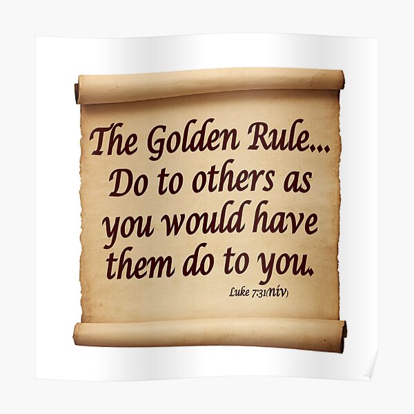 THE GOLDEN RULE Poster