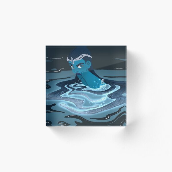 Water Goddess Acrylic Block