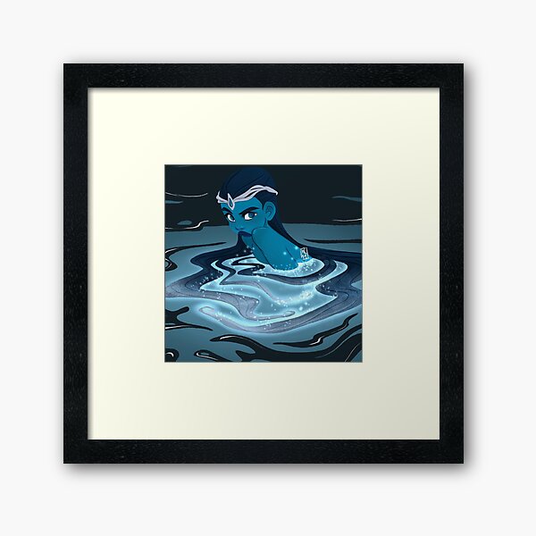 Water Goddess Framed Art Print