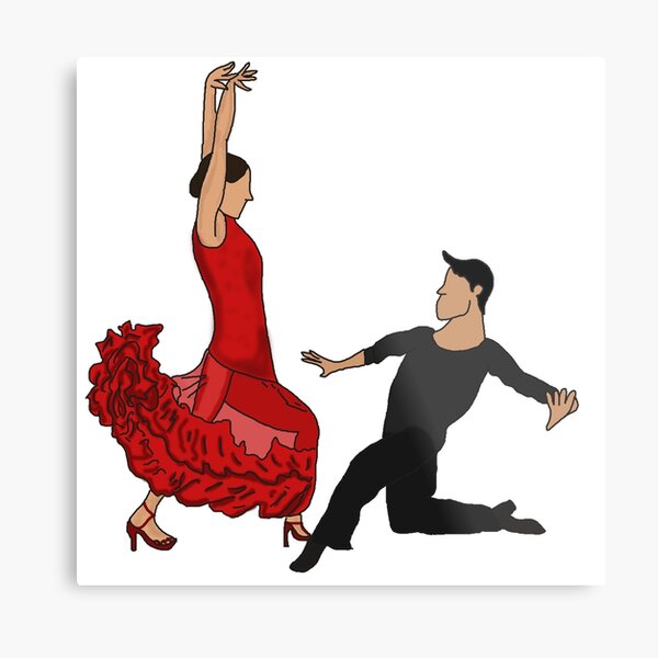 Wandbilder Salsa Dancers Redbubble