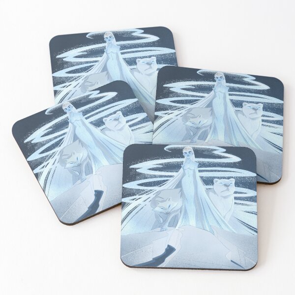 Ice Goddess Coasters (Set of 4)