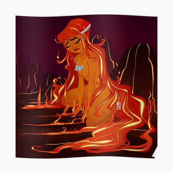 Fire Goddess Poster