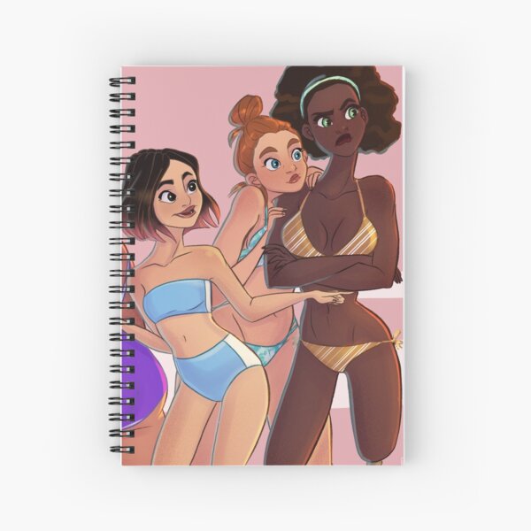 Beach Bodies Spiral Notebook
