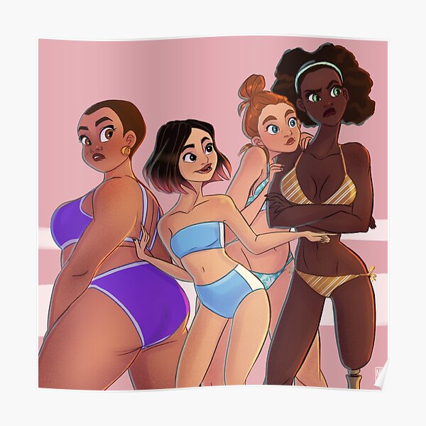Beach Bodies Poster