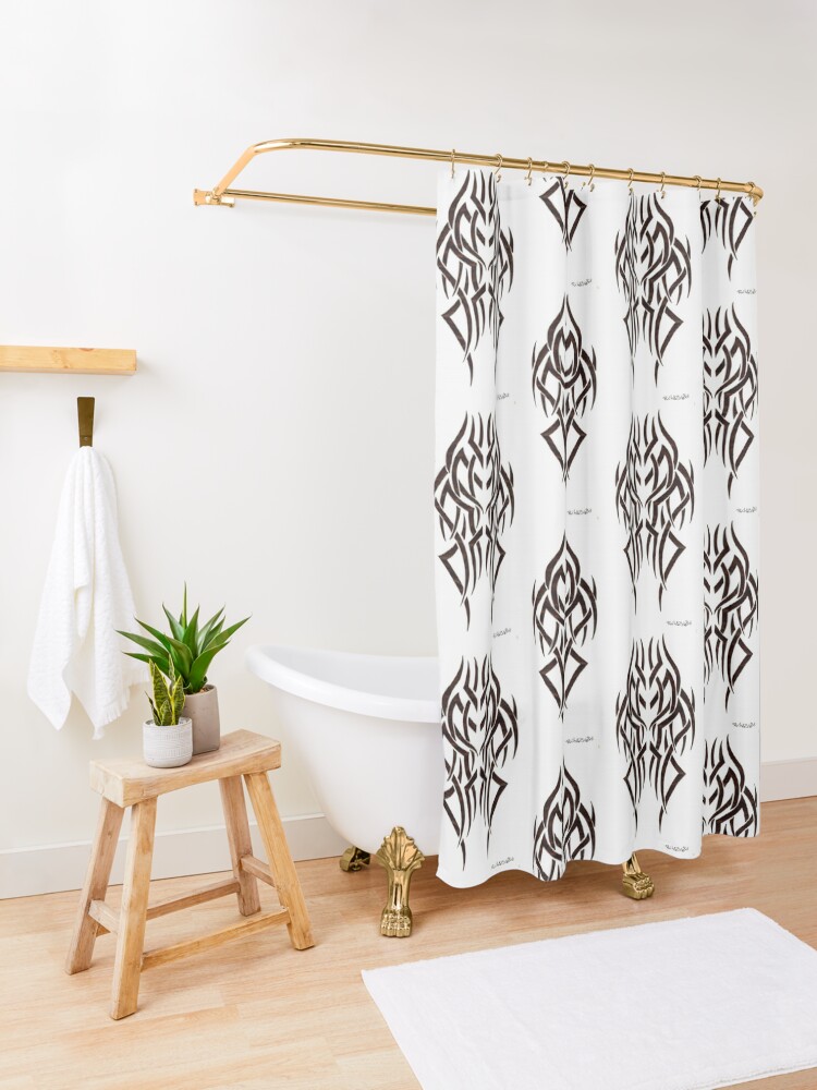 Alternate view of Conformity Shower Curtain
