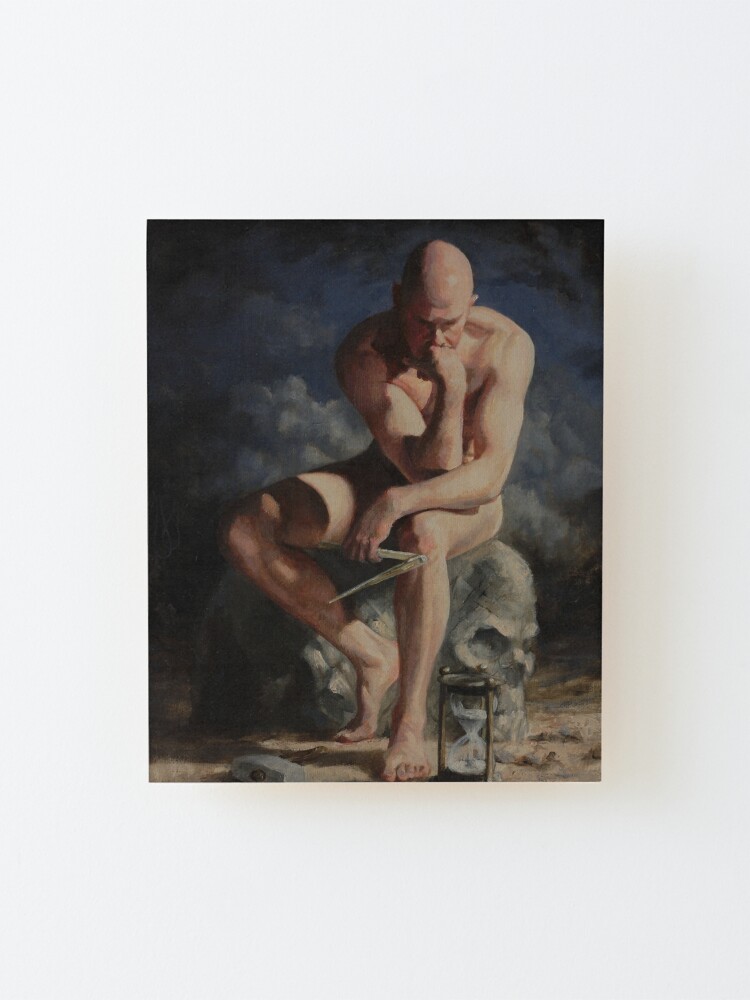 Alternate view of Making Time Mounted Print