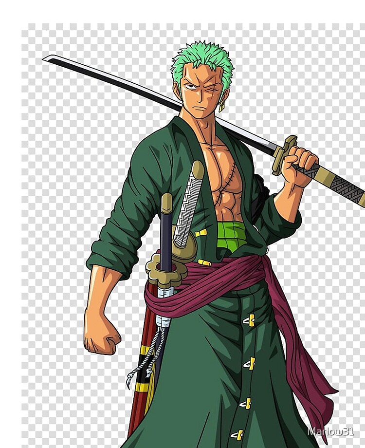 zoro one piece iPad Case & Skin by Marlow31