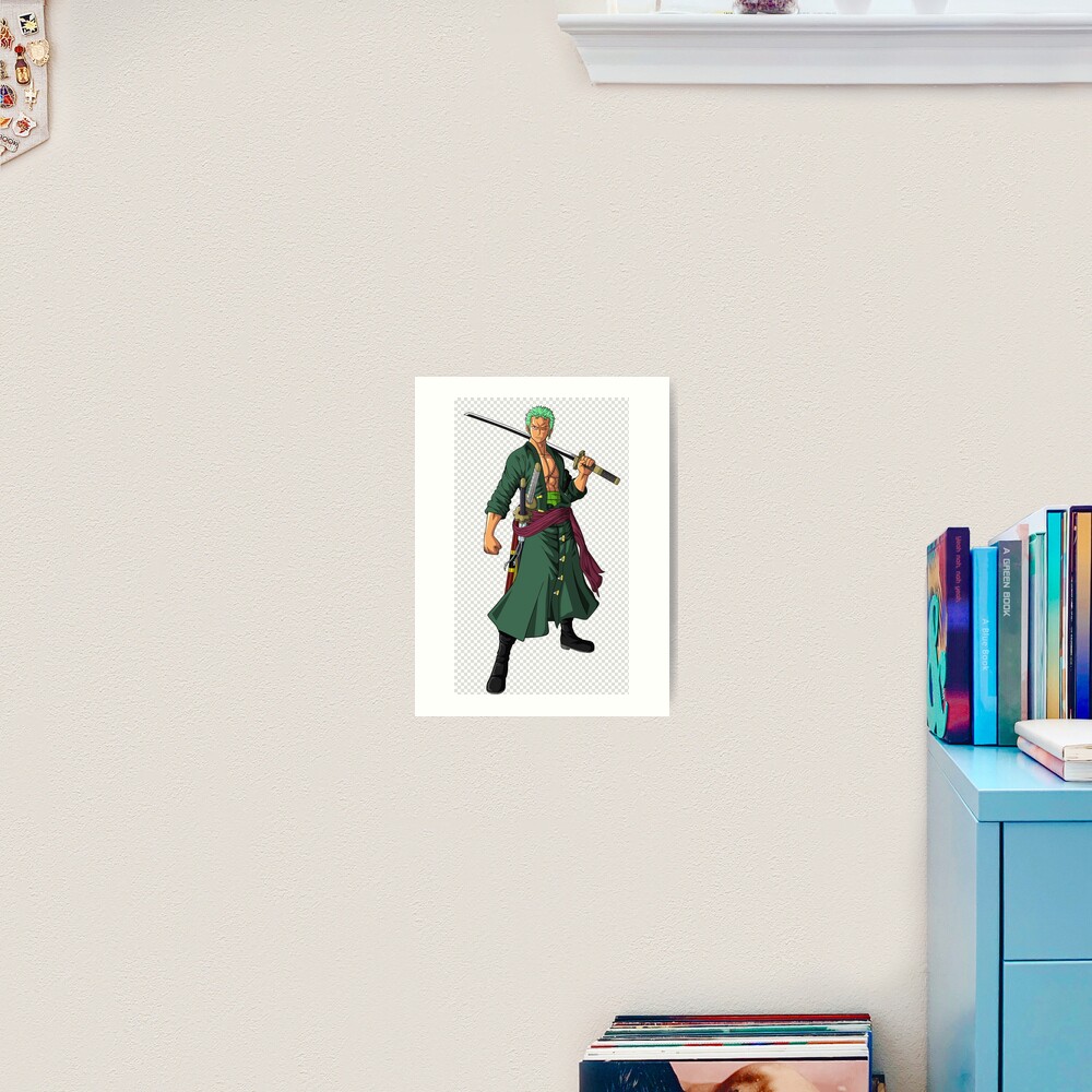 zoro one piece Poster by Marlow31