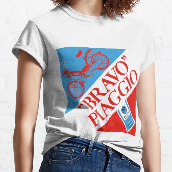 Chemise Fan Piaggio Bravo T-shirt classique