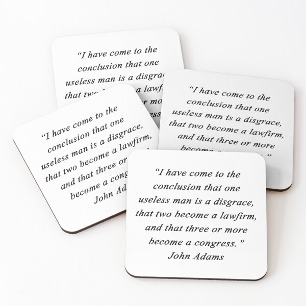 Item preview, Useless Men - John Adams designed and sold by CrankyOldDude.