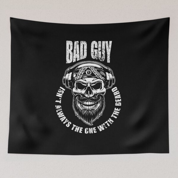 Item preview, Bad guy isn't always the one with the beard designed and sold by netrok.