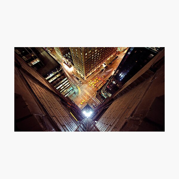 Manhattan in motion Photographic Print