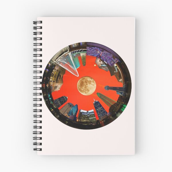 Item preview, Horizonte circular de Dallas Fort Worth - Aspectos destacados del paisaje urbano circular de Dallas y Fort Worth Texas designed and sold by Warren Paul Harris.