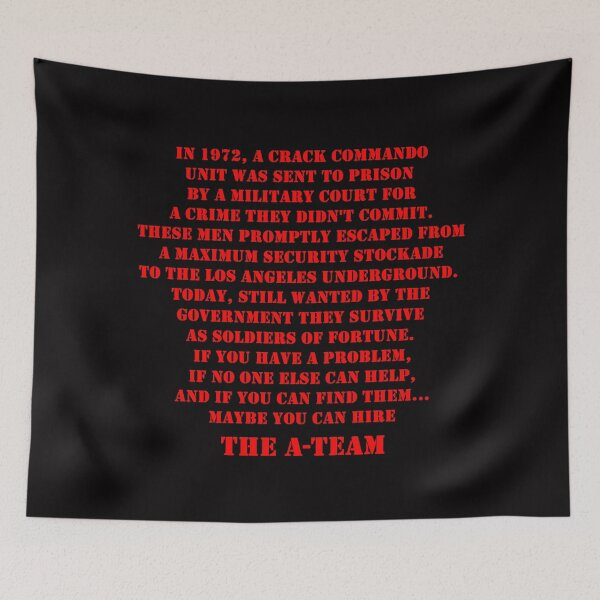 Item preview, The A Team Classic Opening designed and sold by DafyddEm.