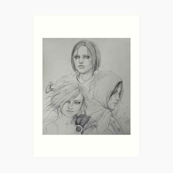 Lelievolution - Leliana print Art Print