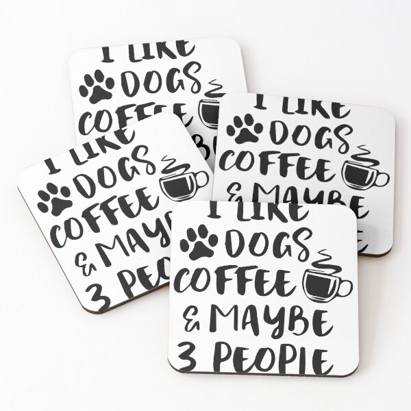 Item preview, I like dogs coffee and maybe 3 people designed and sold by hammermnn.