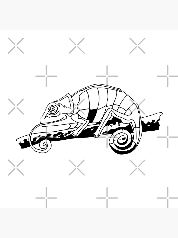 Chameleon Vector by tribbledesign