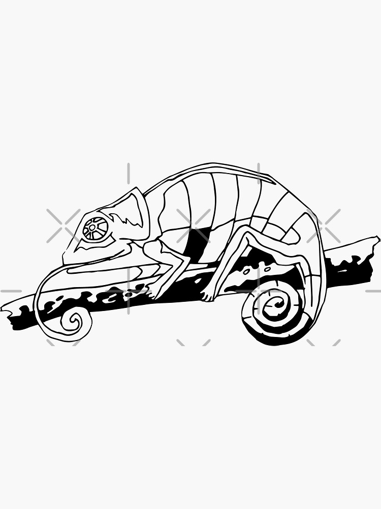 Chameleon Vector by tribbledesign