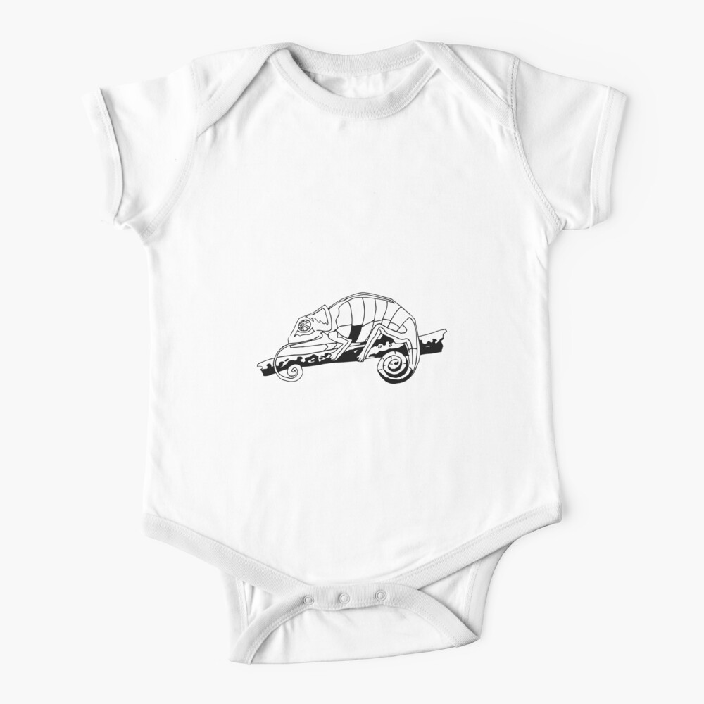 Chameleon Vector Baby One-Piece