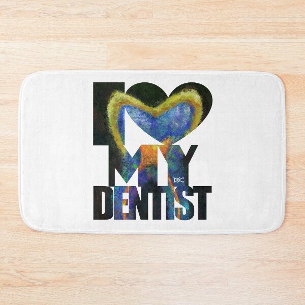 Item preview, I Love My Dentist Colorful Tooth Silhouette designed and sold by DSC Arts.