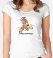 San Diego Conquistadors Women's Fitted Scoop T-Shirt