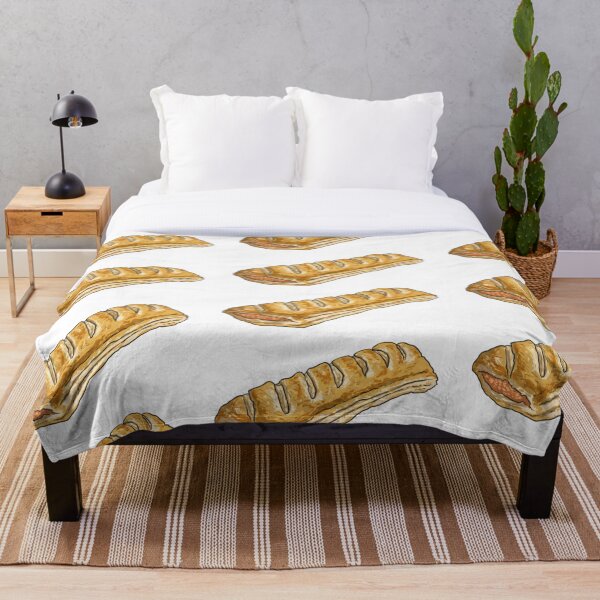 Sausage Roll Throw Blanket