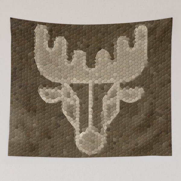 Item preview, Rustic Moose Mosaic designed and sold by FantasySkyArt.
