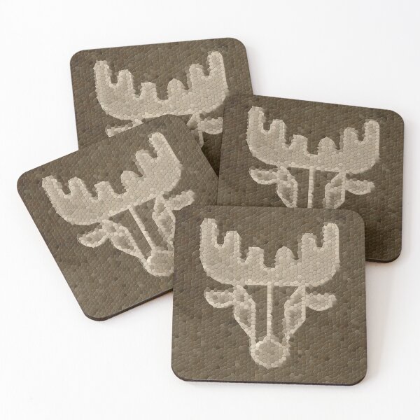 Item preview, Rustic Moose Mosaic designed and sold by FantasySkyArt.