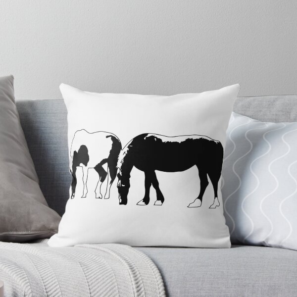 Item preview, Horses in a field Vector designed and sold by tribbledesign.